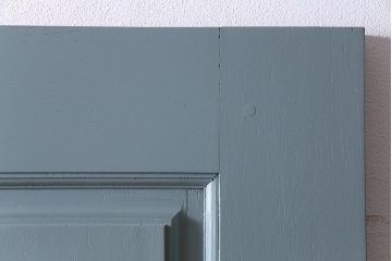 ペイント建具　DIY　花のレリーフが目を引くフレンチなドア(扉、建具)(2)