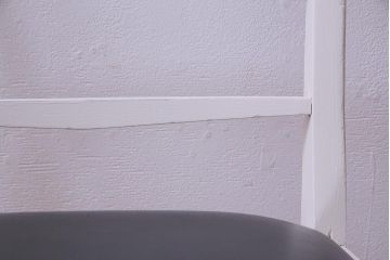 ペイント家具　細身のフレームがおしゃれなダイニングチェア(ワークチェア、椅子、イス)(R-032847)