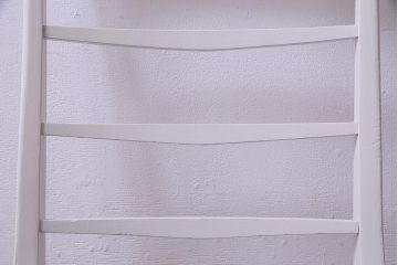 ペイント家具　細身のフレームがおしゃれなダイニングチェア(ワークチェア、椅子、イス)(R-032847)