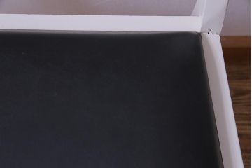 ペイント家具　細身のフレームがおしゃれなダイニングチェア(ワークチェア、椅子、イス)(R-032847)
