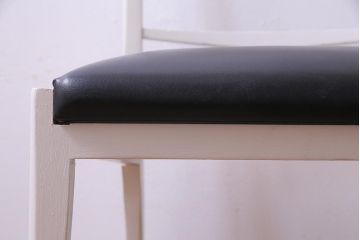 ペイント家具　細身のフレームがおしゃれなダイニングチェア(ワークチェア、椅子、イス)(R-032847)