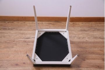 ペイント家具　細身のフレームがおしゃれなダイニングチェア(ワークチェア、椅子、イス)(R-032847)