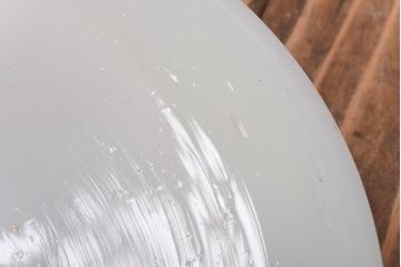 昭和レトロ　戦前　昔懐かしいデザインの平笠照明2個セット(吊り下げ照明、ペンダントライト)(2)