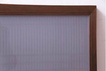 昭和中期　アジアンテイストにも馴染む筬欄間(明り取り、明かり取り)