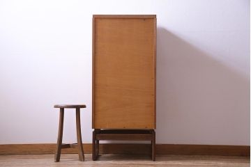 ヴィンテージ家具　北欧ビンテージ　G-PLAN　Quadrille　シンプルモダンな6段チェスト(サイドチェスト、トールボーイ)