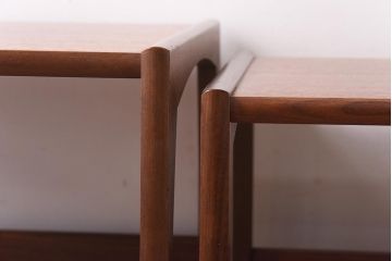 北欧家具　G-PLAN　チーク材　木のぬくもりが感じられるネストテーブル(サイドテーブル)