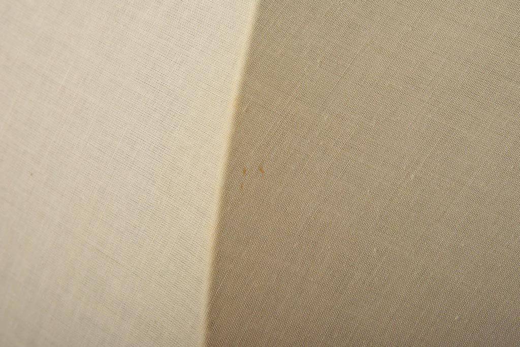 レトロ　大きなキャンバスシェードが可愛いテーブルランプ(スタンドライト、卓上照明)