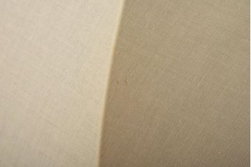 レトロ　大きなキャンバスシェードが可愛いテーブルランプ(スタンドライト、卓上照明)