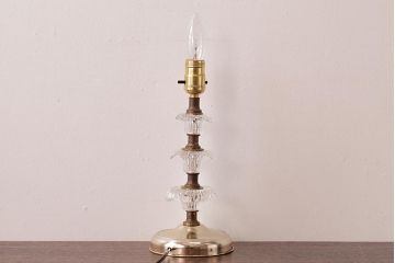 アメリカビンテージ　LEVITON　シャビーシックなスタンドライト(テーブルランプ)