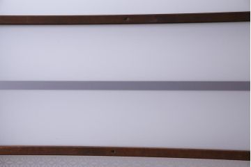 昭和レトロ　オリジナル花ガラス　明るい空間を作り出すガラス戸(引き戸、建具)2枚組