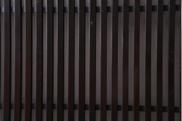 和製アンティーク　上手物　燻された質感が味わい深い格子戸2枚セット(引き戸、建具)(1)