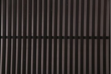 和製アンティーク　上手物　燻された質感が味わい深い格子戸2枚セット(引き戸、建具)(1)