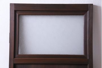 昭和初期　杉柾目材　レトロな雰囲気満点のシンプルで味わい深いドア(扉、建具)