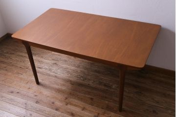ヴィンテージ家具　北欧ビンテージ　A.H.Mackintosh(マッキントッシュ)　スタイリッシュなエクステンションテーブル(ダイニングテーブル)