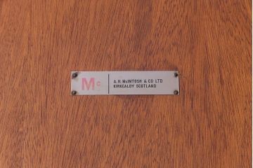 ヴィンテージ家具　北欧ビンテージ　A.H.Mackintosh(マッキントッシュ)　スタイリッシュなエクステンションテーブル(ダイニングテーブル)
