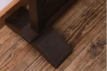 ビンテージ　高級杉材　障子戸付き　和の風情あふれるインテリアにおすすめな衝立(パーテーション、間仕切り)