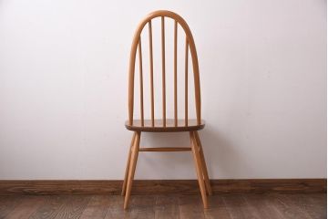 ヴィンテージ家具　イギリスビンテージ　ERCOL(アーコール)　木の温もり溢れるクエーカーチェア(椅子)(2)