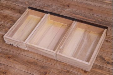 アンティーク雑貨　中古　民芸家具　四尺　鮮明なケヤキの杢目が楽しめる長火鉢(関西火鉢、囲炉裏、座卓)
