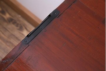 アンティーク家具　明治期　三尺　前面ケヤキ材　渋さと上品さが織り交じる小振りな整理箪笥(時代箪笥)