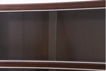 ヴィンテージ家具　イギリスビンテージ　Minty Oxford(ミンティ)社製　引き戸式スタッキングブックケース(本箱、収納棚、キャビネット)