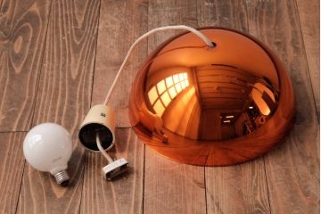 レトロ　松下電工(ナショナル)　ミッドセンチュリースタイルにもおすすめなパナボールペンダントライト(天井照明)