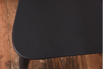 イギリスビンテージ　ペイント家具　ERCOL(アーコール)　シックなカラーが格好いいエックスバックチェア(クロスバックチェア)(1)