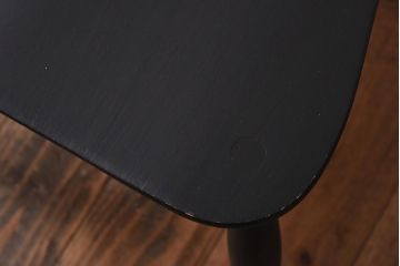 イギリスビンテージ　ペイント家具　ERCOL(アーコール)　シックなカラーが格好いいエックスバックチェア(クロスバックチェア)(1)