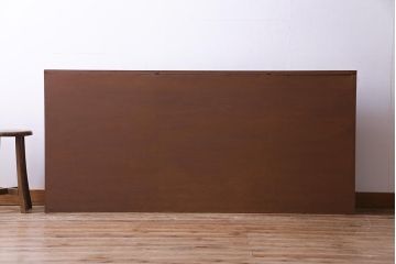 レトロ家具　昭和レトロ　学校で本棚として使われていた木の温もり溢れるオープンラック(飾り棚)