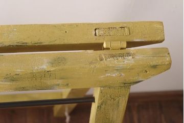 アンティーク雑貨　ペイント家具　シャビーな風合いがおしゃれなイーゼル(画架)