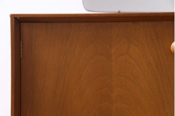 アンティーク雑貨　北欧ビンテージ　G-PLAN(ジープラン)　大きなミラーのドレッシングチェスト(ドレッサー、鏡、サイドボード)