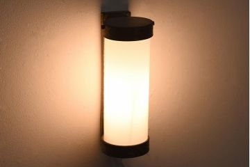 和製アンティーク　戦前　シンプルでレトロなウォールライト(壁掛け照明)(1)