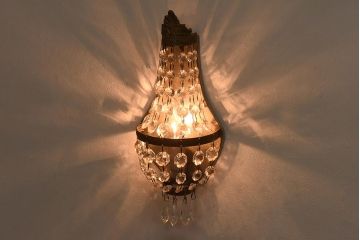 フランスアンティーク　エンパイア様式　エレガントな空間を演出するウォールランプ(壁掛け照明)(1)