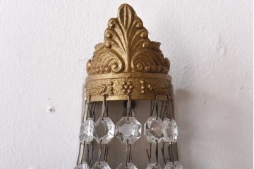 フランスアンティーク　エンパイア様式　エレガントな空間を演出するウォールランプ(壁掛け照明)(1)