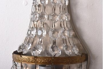 フランスアンティーク　エンパイア様式　エレガントな空間を演出するウォールランプ(壁掛け照明)(1)