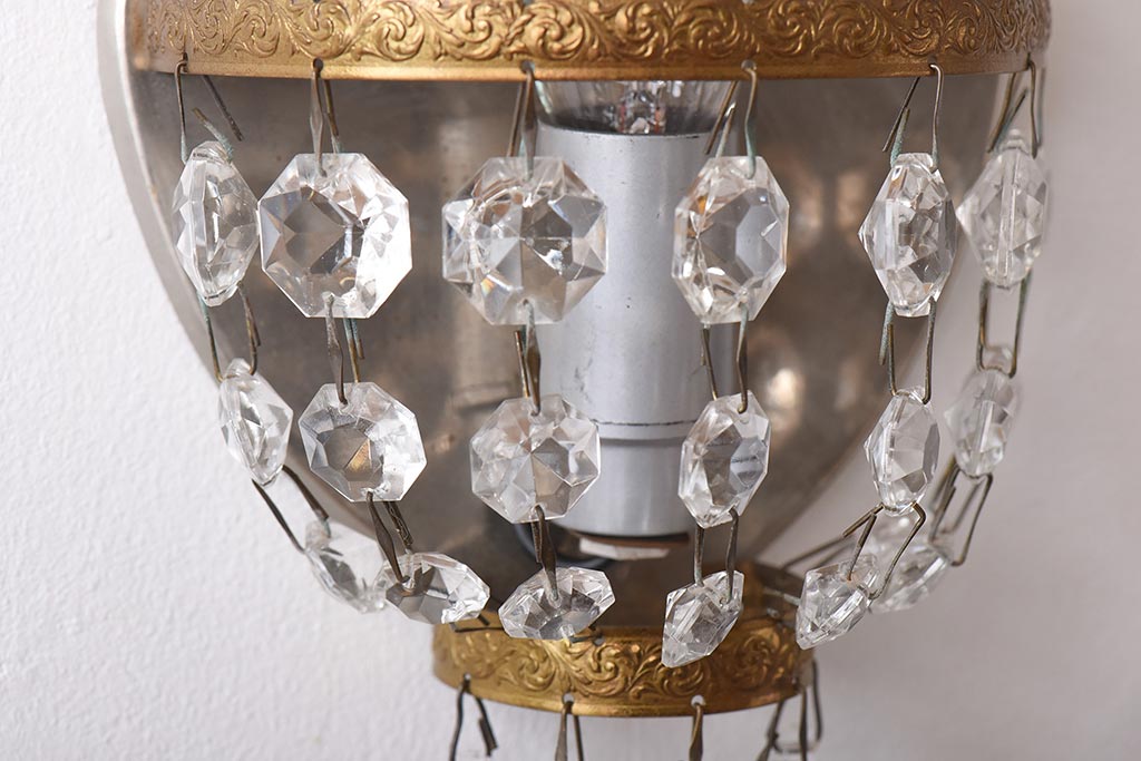 フランスアンティーク　エンパイア様式　エレガントな空間を演出するウォールランプ(壁掛け照明)(1)