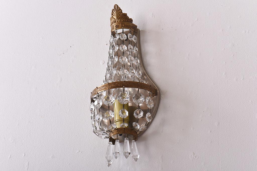 フランスアンティーク　エンパイア様式　エレガントな空間を演出するウォールランプ(壁掛け照明)(2)