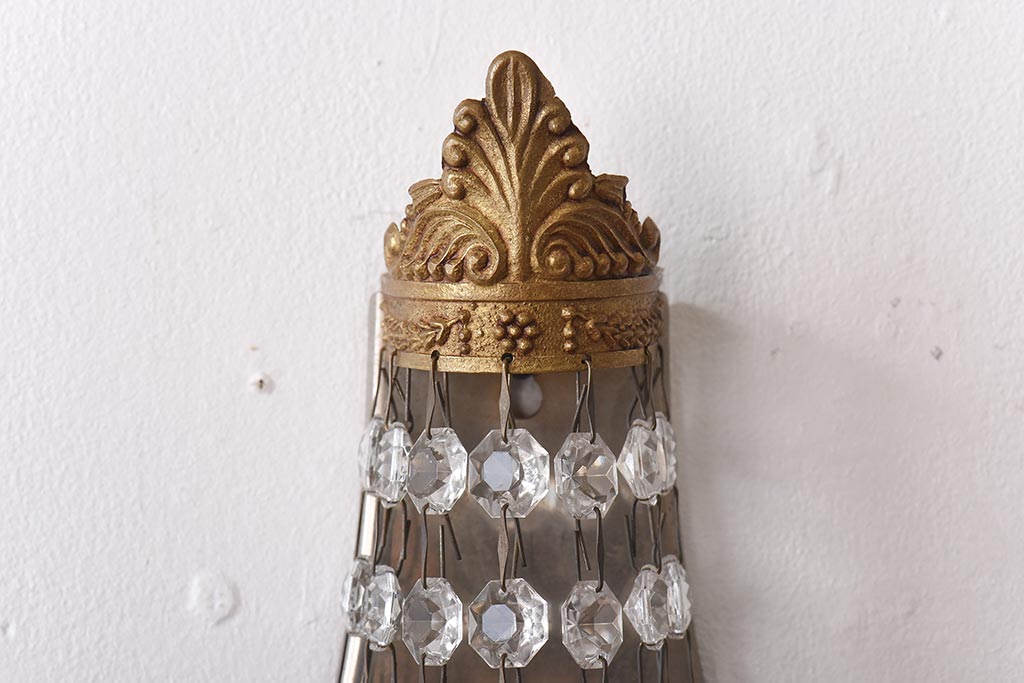 フランスアンティーク　エンパイア様式　エレガントな空間を演出するウォールランプ(壁掛け照明)(2)