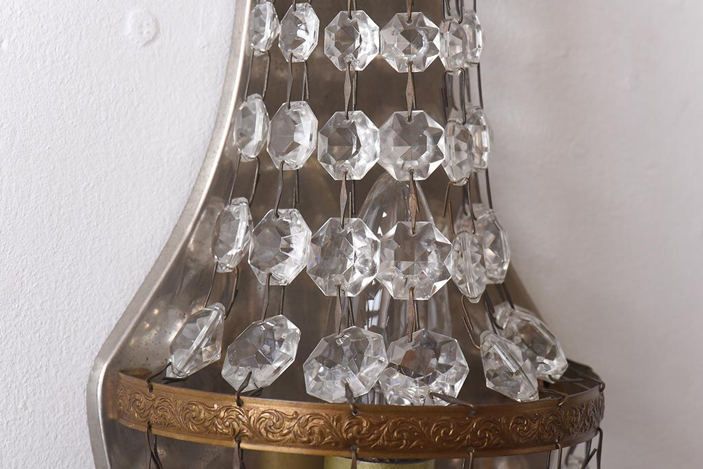 フランスアンティーク　エンパイア様式　エレガントな空間を演出するウォールランプ(壁掛け照明)(2)