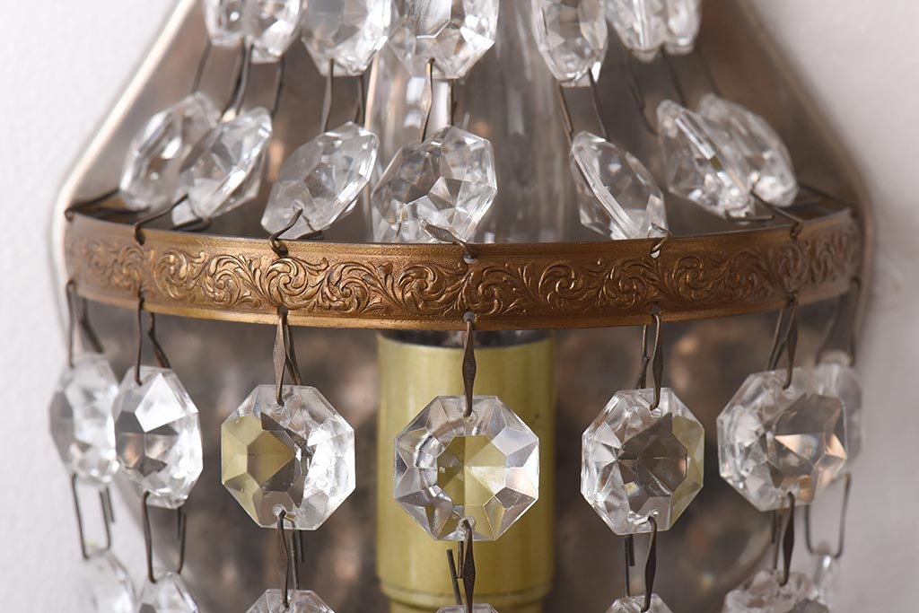 フランスアンティーク　エンパイア様式　エレガントな空間を演出するウォールランプ(壁掛け照明)(2)