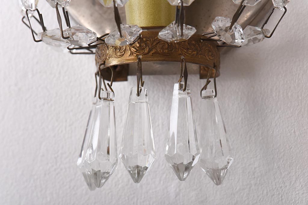 フランスアンティーク　エンパイア様式　エレガントな空間を演出するウォールランプ(壁掛け照明)(2)