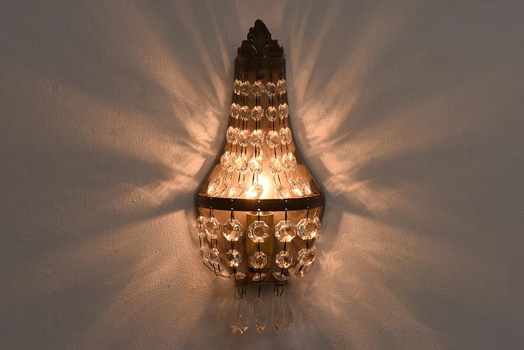 フランスアンティーク　エンパイア様式　エレガントな空間を演出するウォールランプ(壁掛け照明)(2)