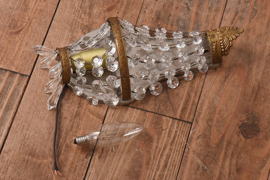 フランスアンティーク　エンパイア様式　エレガントな空間を演出するウォールランプ(壁掛け照明)(2)