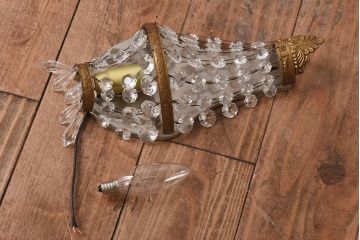 フランスアンティーク　エンパイア様式　エレガントな空間を演出するウォールランプ(壁掛け照明)(2)