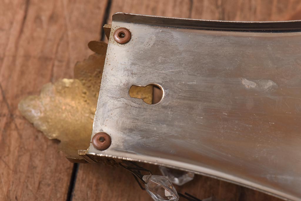 フランスアンティーク　エンパイア様式　エレガントな空間を演出するウォールランプ(壁掛け照明)(2)