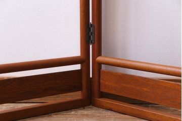 アンティーク雑貨　昭和中期　ニレ材　ナチュラルな雰囲気が取り入れやすい衣桁(ハンガーラック)