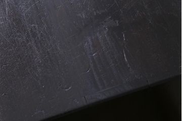 レトロ家具　昭和中期　柿材・檜材　レトロな雰囲気が味わい感じるローボード(テレビボード、戸棚)