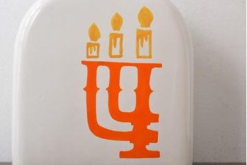 昭和レトロ　ナショナル(National、松下電工)　ポップな色合いのスタンドライト(テーブルランプ、卓上照明)