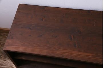 ラフジュ工房オリジナル　古い箪笥の引き出しを使ったリメイクローボード(テレビボード、収納棚)