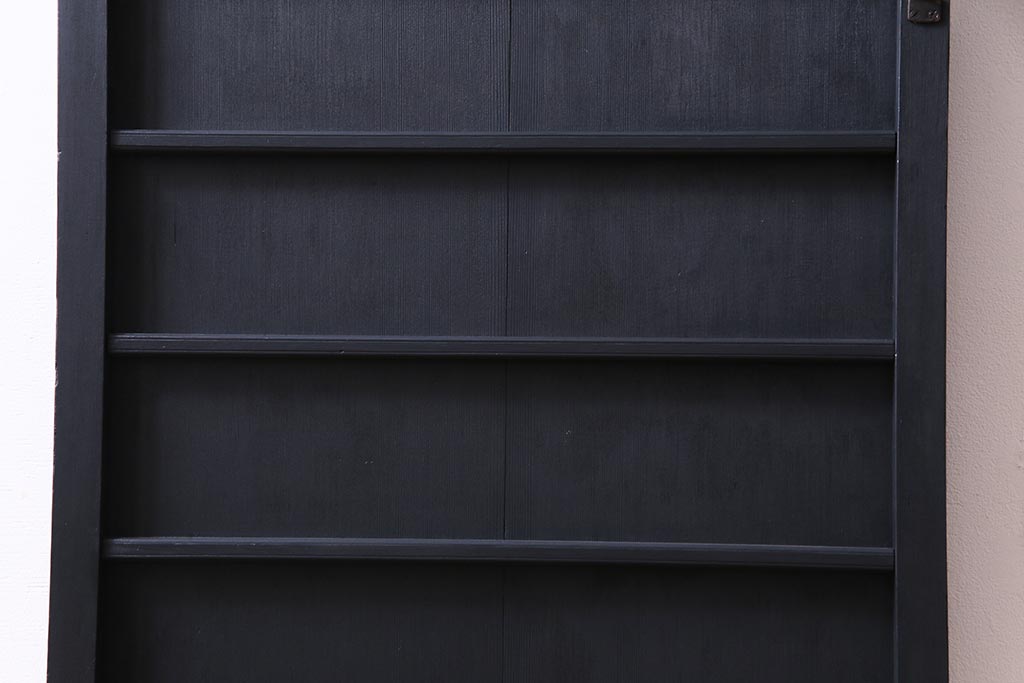 ペイント建具　横桟がアクセントの細身のドア(扉)