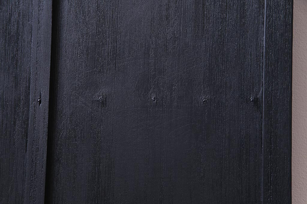 ペイント建具　横桟がアクセントの細身のドア(扉)